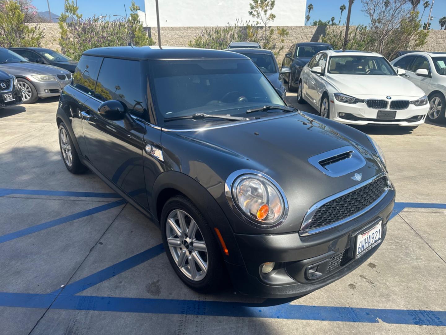 2012 Black /Black Mini Cooper Cloth (WMWSV3C52CT) with an 4Cylinder engine, Manual transmission, located at 30 S. Berkeley Avenue, Pasadena, CA, 91107, (626) 248-7567, 34.145447, -118.109398 - Tank : 13.20 Anti-Brake System : 4-Wheel ABS Steering Type : Rack and Pinion Front Brake Type : Disc Rear Brake Type : Disc Turning Diameter : 35.10 Front Suspension : Ind Rear Suspension : Ind Front Spring Type : Coil Rear Spring Type : Coil Tires : 195/55R16 Front Headroom : 38.80 Re - Photo#6